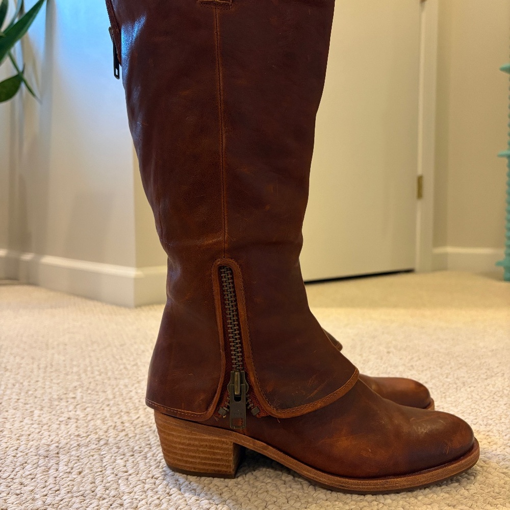 Kork-Ease Leather Boots